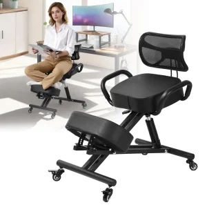 Kneeling Chair with Back Support
