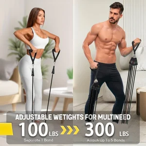Resistance Bands Set, Exercise Bands For Training