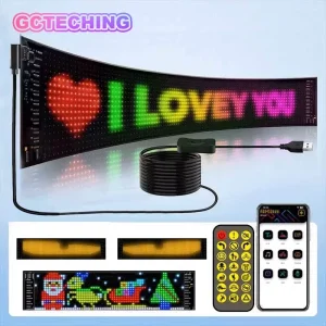 LED Sign Matrix Pixel Panel Scrolling, Truck, Car