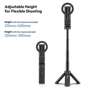 JJ03 Magnetic Phone Tripod Wireless Phone Grip