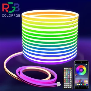 Neon LED Lights For Bedroom, Remote, APP Control