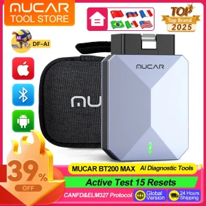 MUCAR BT200 MAX Diagnostic Tools All System AI