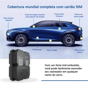 GPS Tracker 7500mAh Battery 45 Days Standby