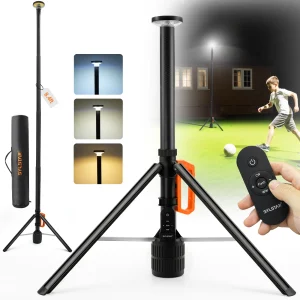 360° Rechargeable Work Light w/ Remote Control