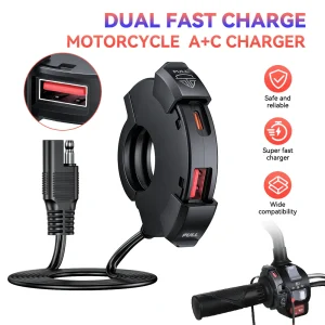 Motorcycle QC3.0 USB Mounting Phone Chargers